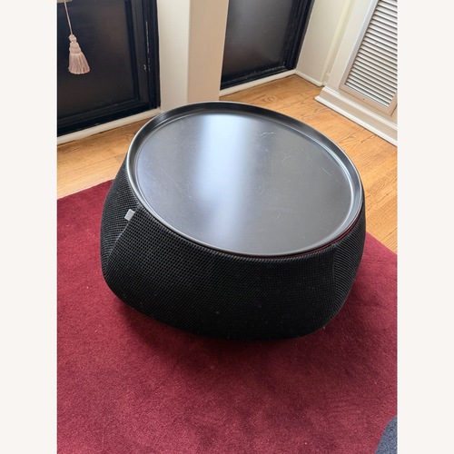 Used B&B Italia Fat-fat Black Fabric Coffee Table for sale on AptDeco