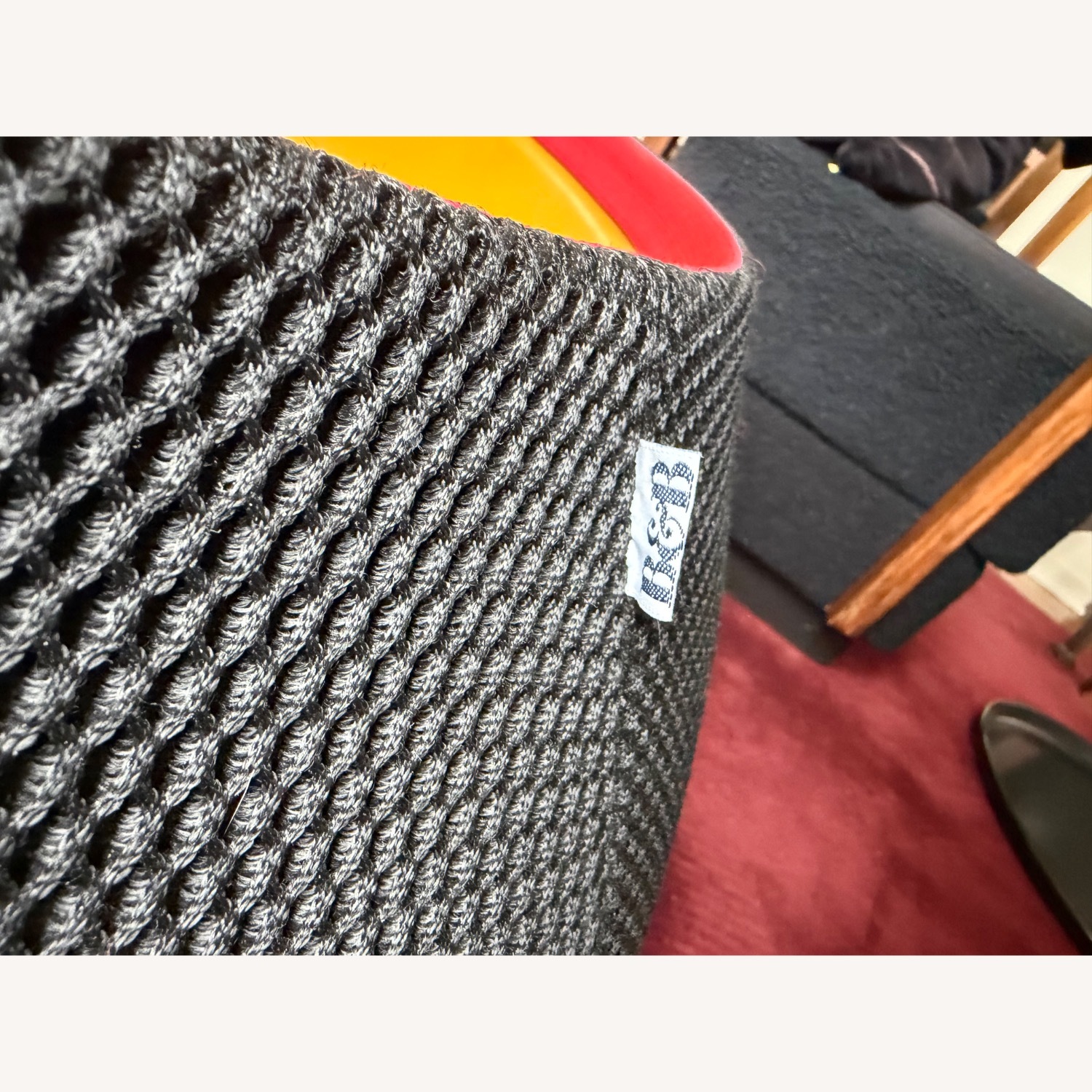 B&B Italia Fat-fat Black Fabric Coffee Table - image-6