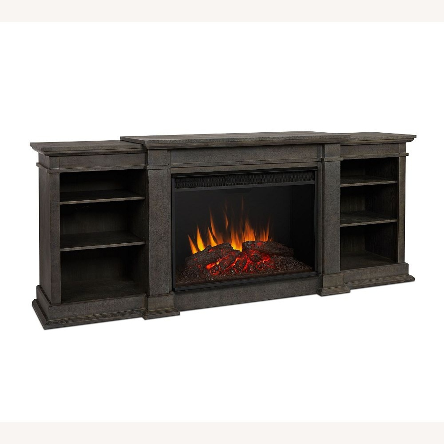 Pottery Barn Real Flame® Eliot Grand Electric Fireplace Media Cabinet - image-4