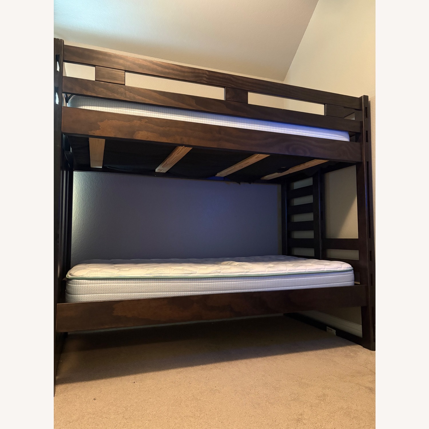 Creekside 2.0 Charcoal Twin Bunk Bed & Dresser Set - image-1