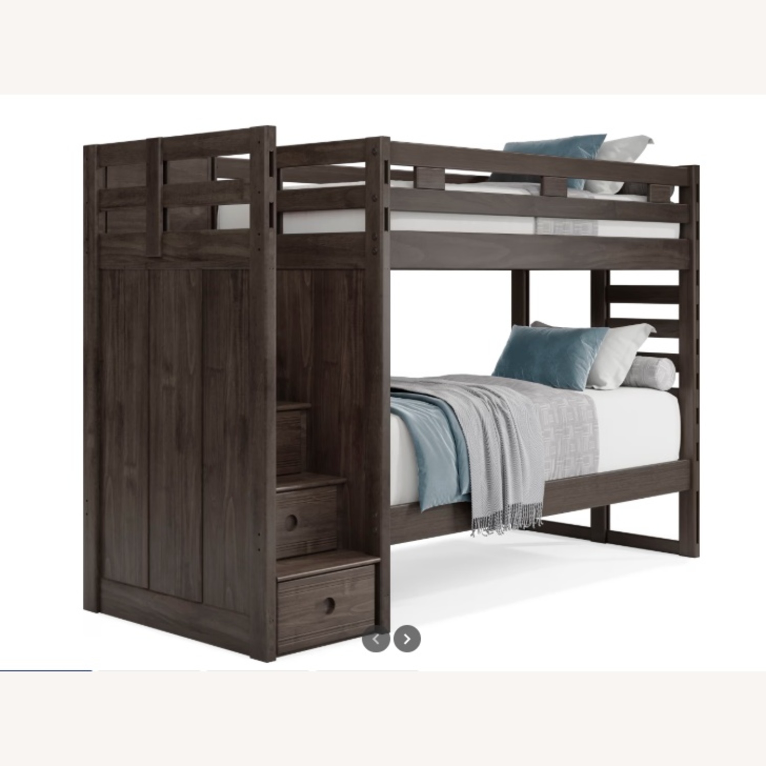 Creekside 2.0 Charcoal Twin Bunk Bed & Dresser Set - image-15