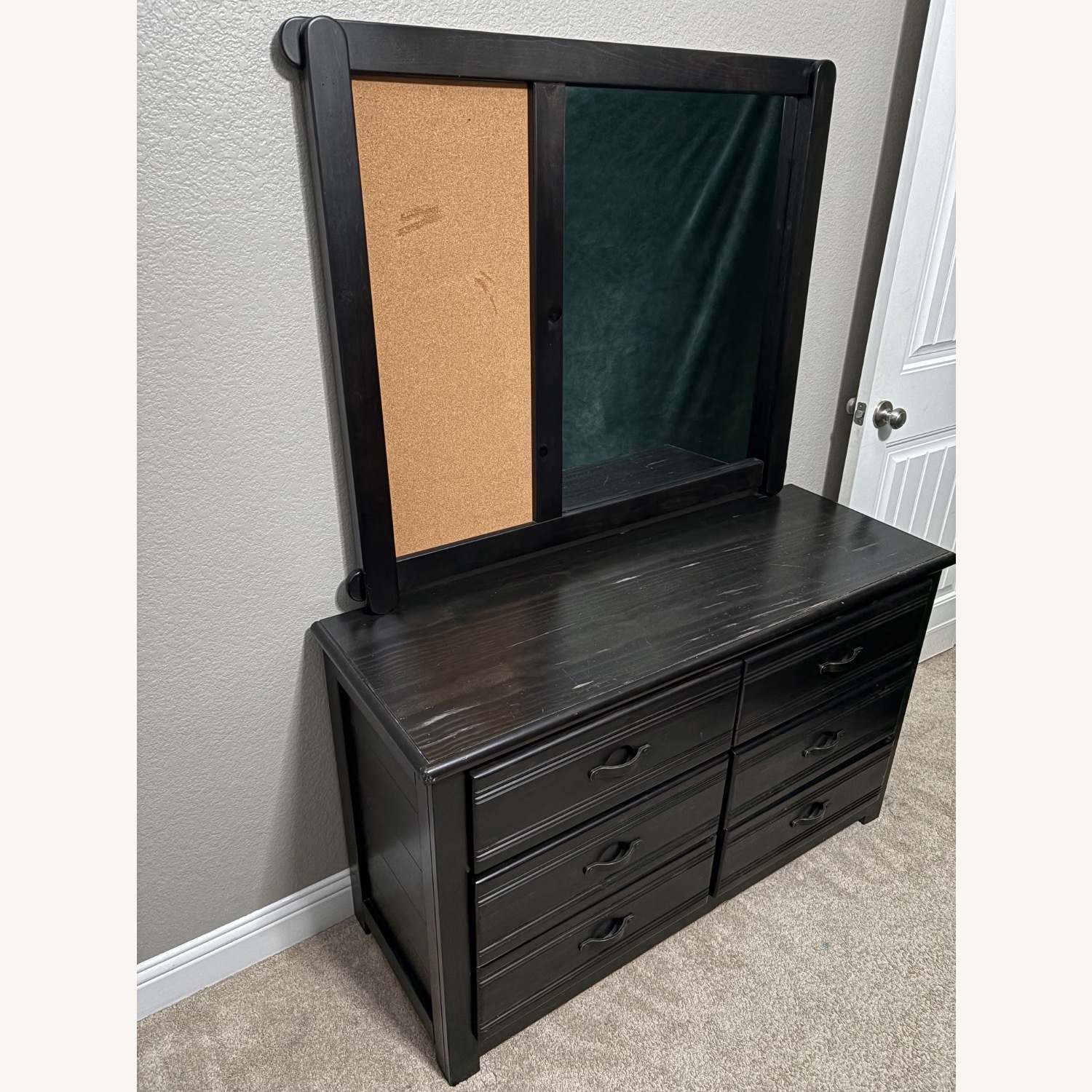 Creekside 2.0 Charcoal Twin Bunk Bed & Dresser Set - image-11