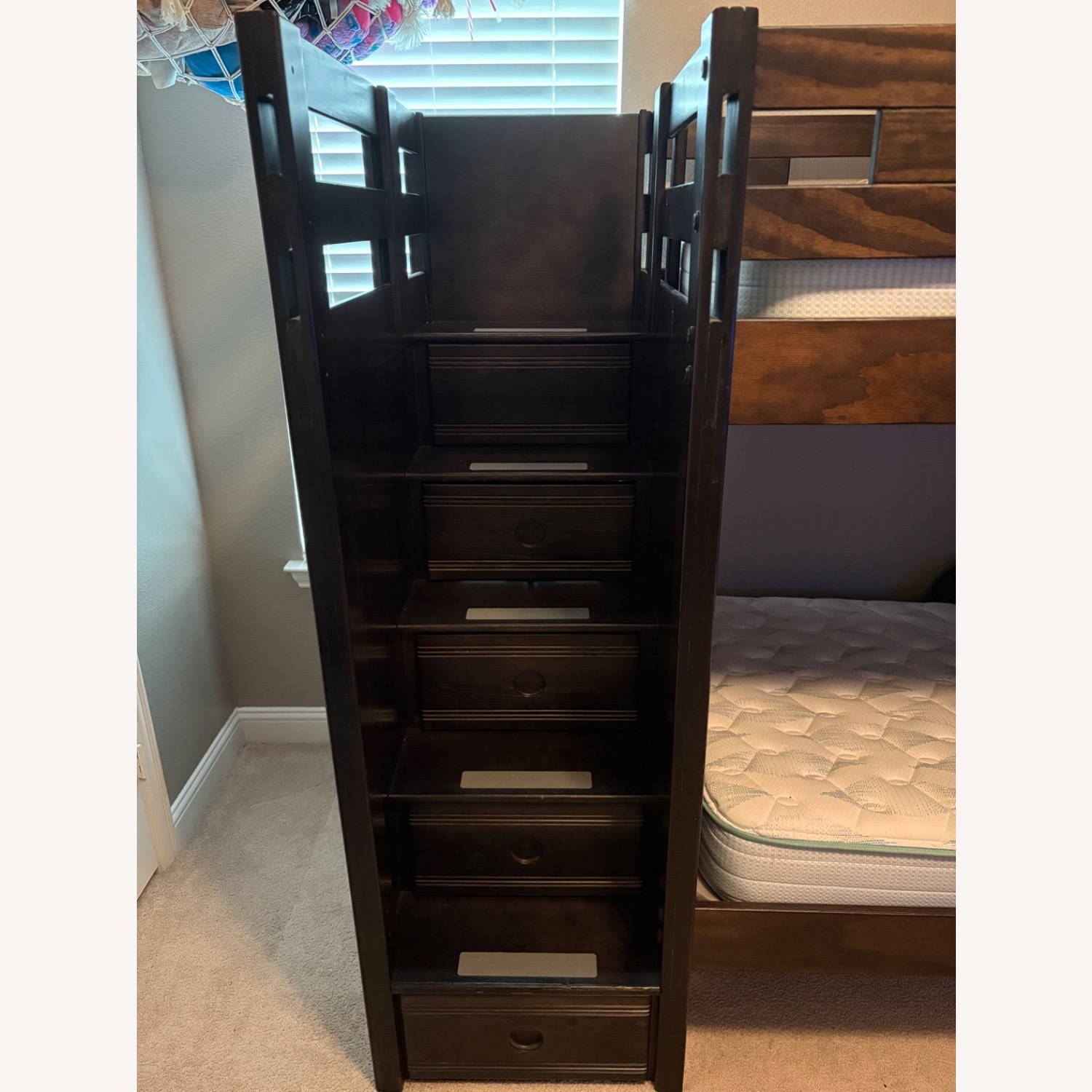 Creekside 2.0 Charcoal Twin Bunk Bed & Dresser Set - image-2