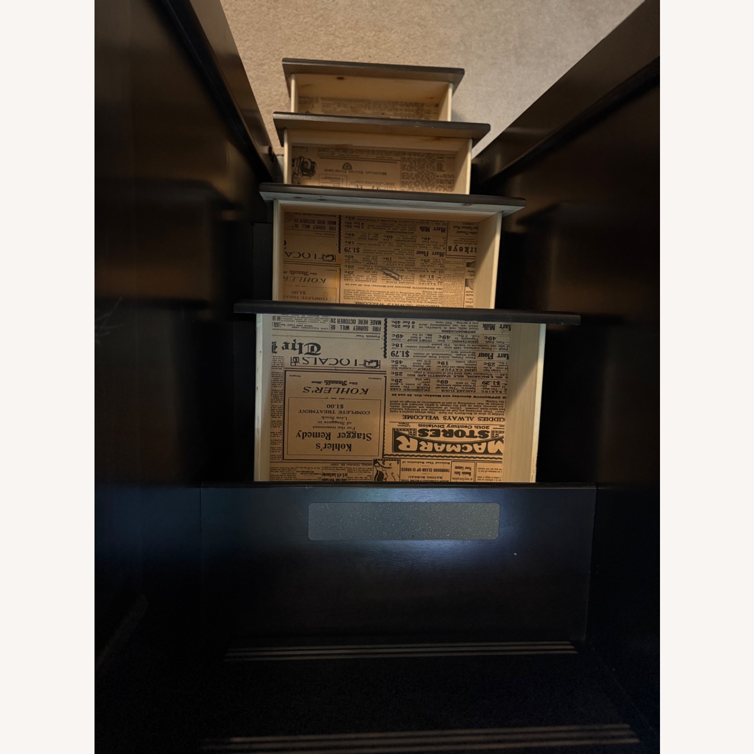 Creekside 2.0 Charcoal Twin Bunk Bed & Dresser Set - image-6