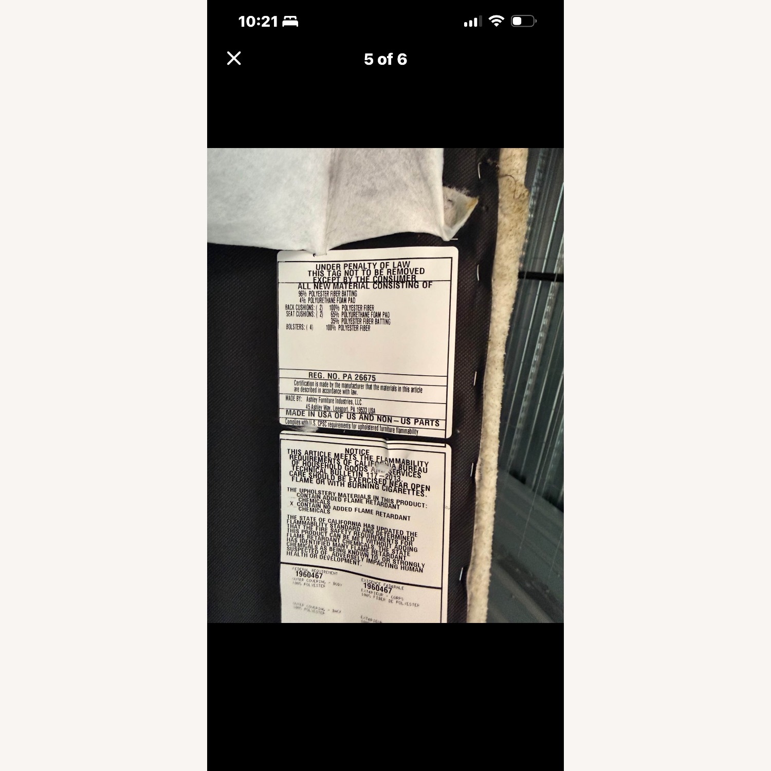 Ashley Furniture Abberson Natural 3+ Piece Sectional - image-2