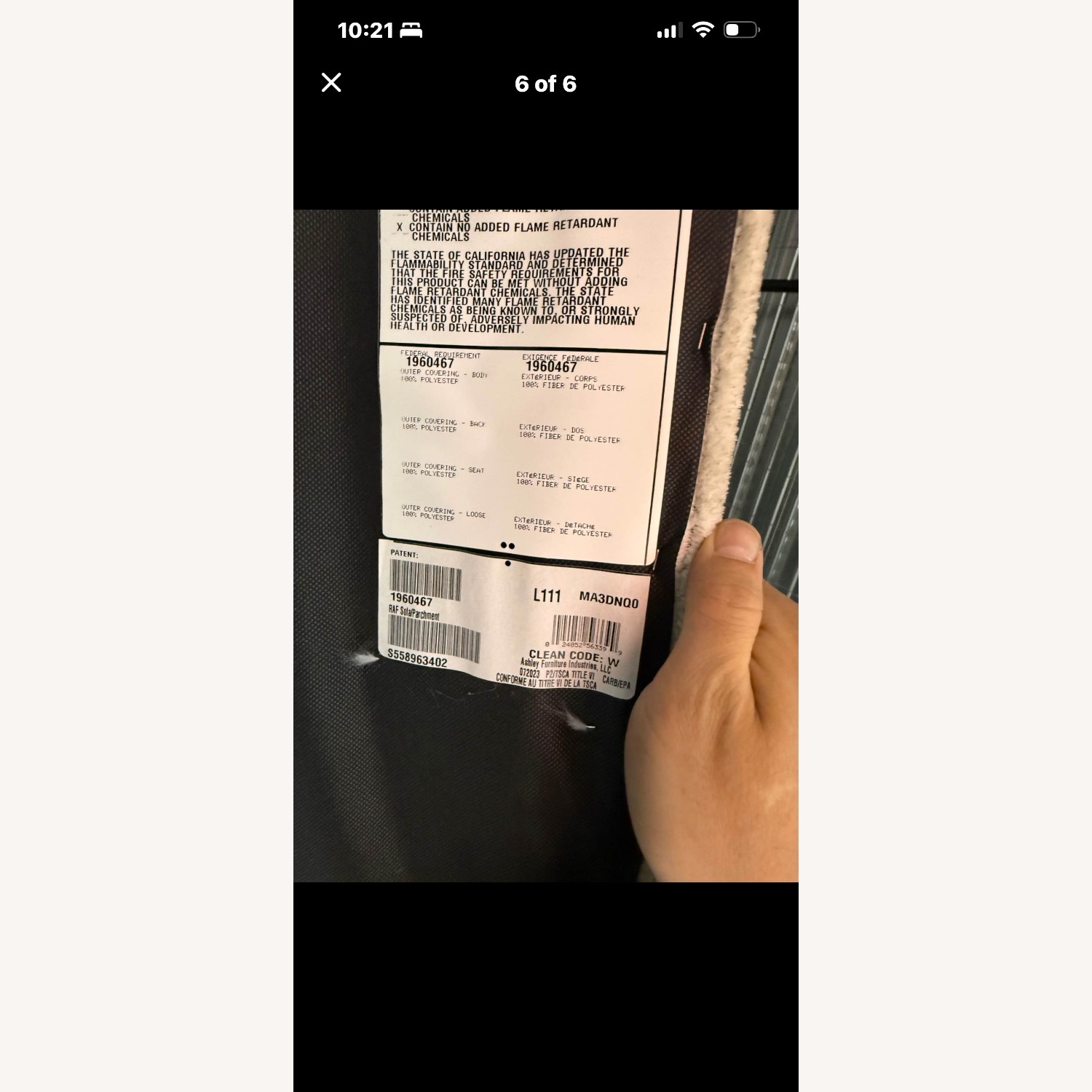 Ashley Furniture Abberson Natural 3+ Piece Sectional - image-3