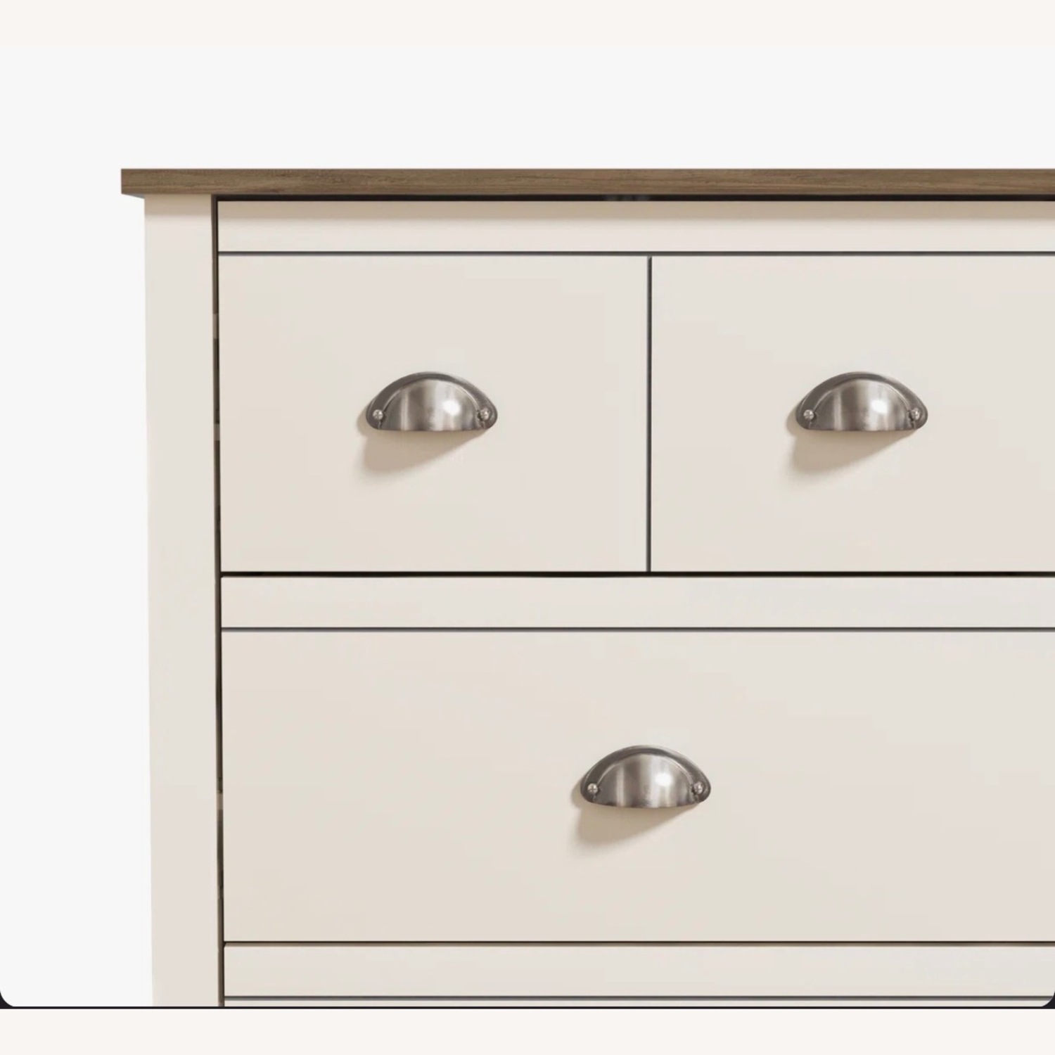 Wade Logan Bhure 6 Light Gray Wood Dresser - image-3