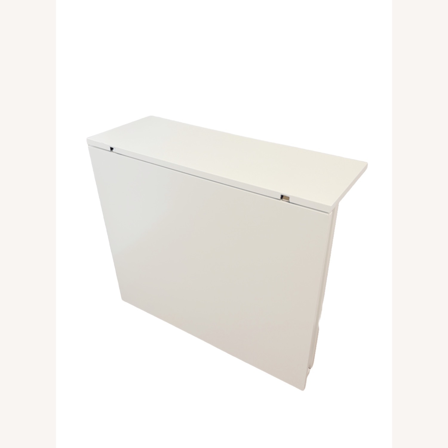 String Furniture White Wood Veneer Desk - image-1