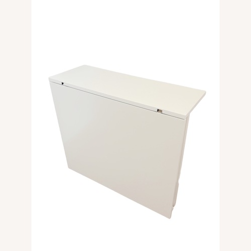 Used String Furniture White Wood Veneer Desk for sale on AptDeco