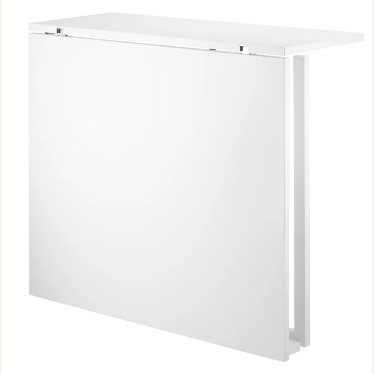 String Furniture White Wood Veneer Desk - image-3