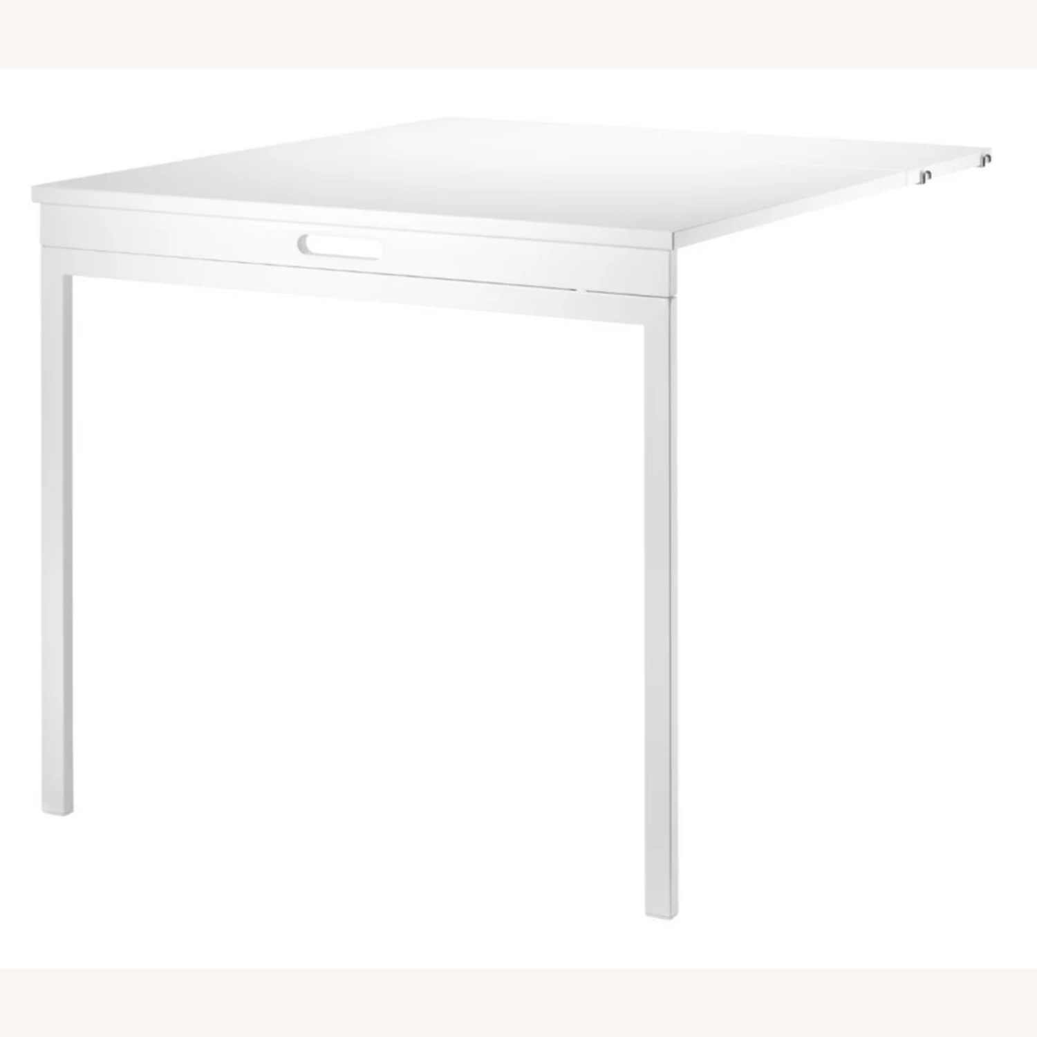 String Furniture White Wood Veneer Desk - image-2