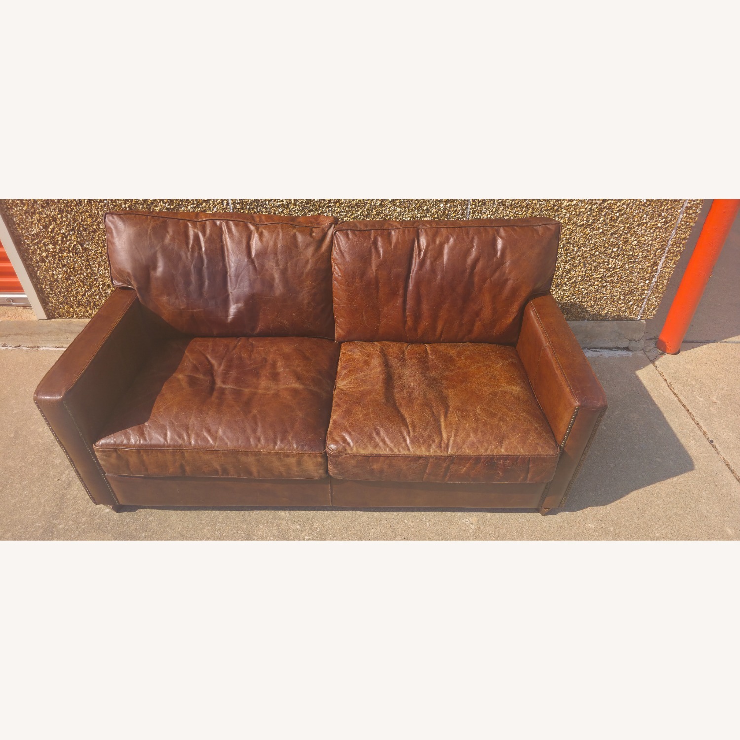 Four Hands Larkin Light Brown 3+ Seater Sofa - image-4