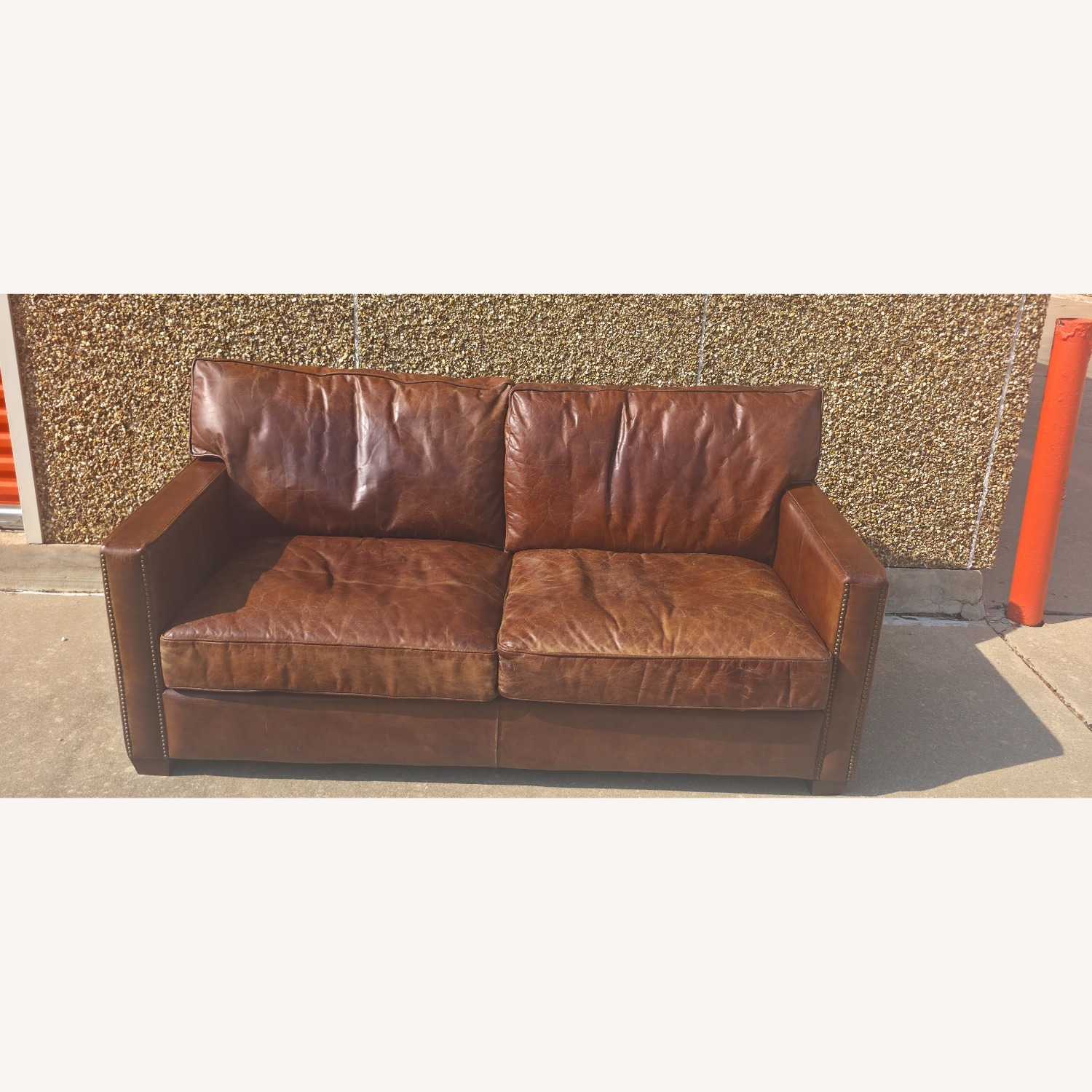 Four Hands Larkin Light Brown 3+ Seater Sofa - image-3