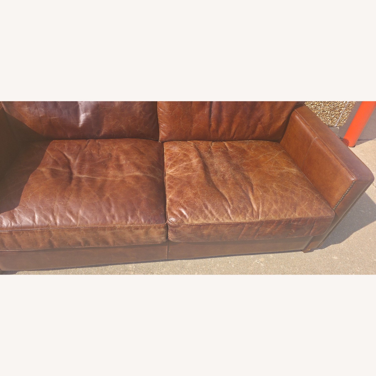 Four Hands Larkin Light Brown 3+ Seater Sofa - image-2