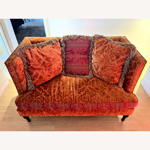 Used Vintage Loveseat with Reversible Cushions for sale on AptDeco