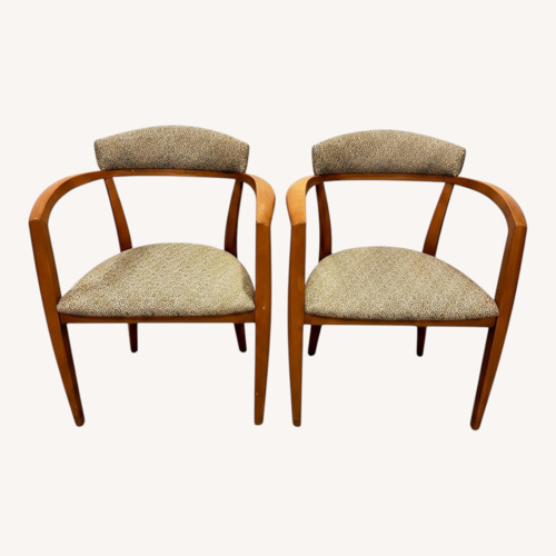 Used Light Brown Fabric Accent Chairs for sale on AptDeco
