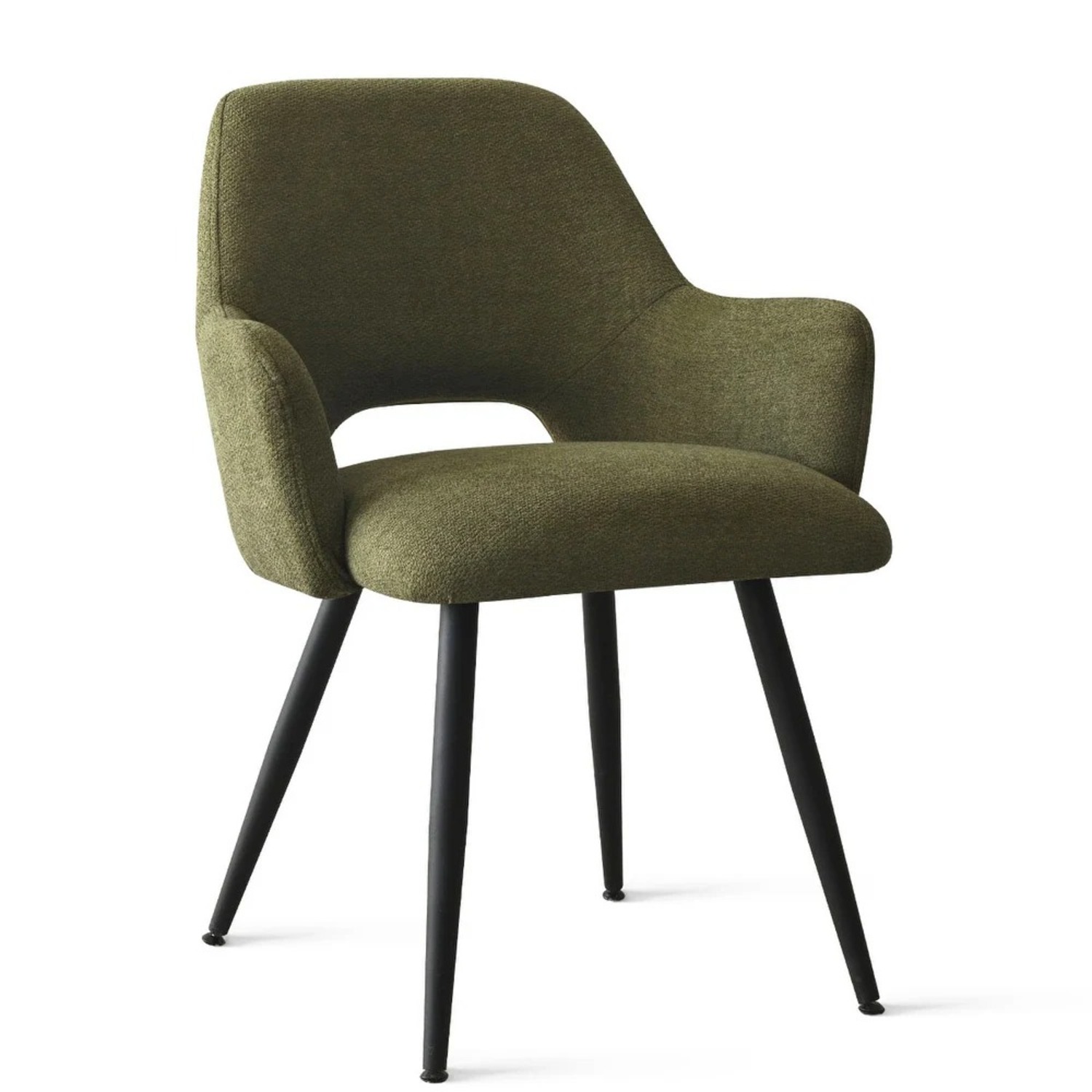 Bed Bath & Beyond Green Fabric Armchair - image-1