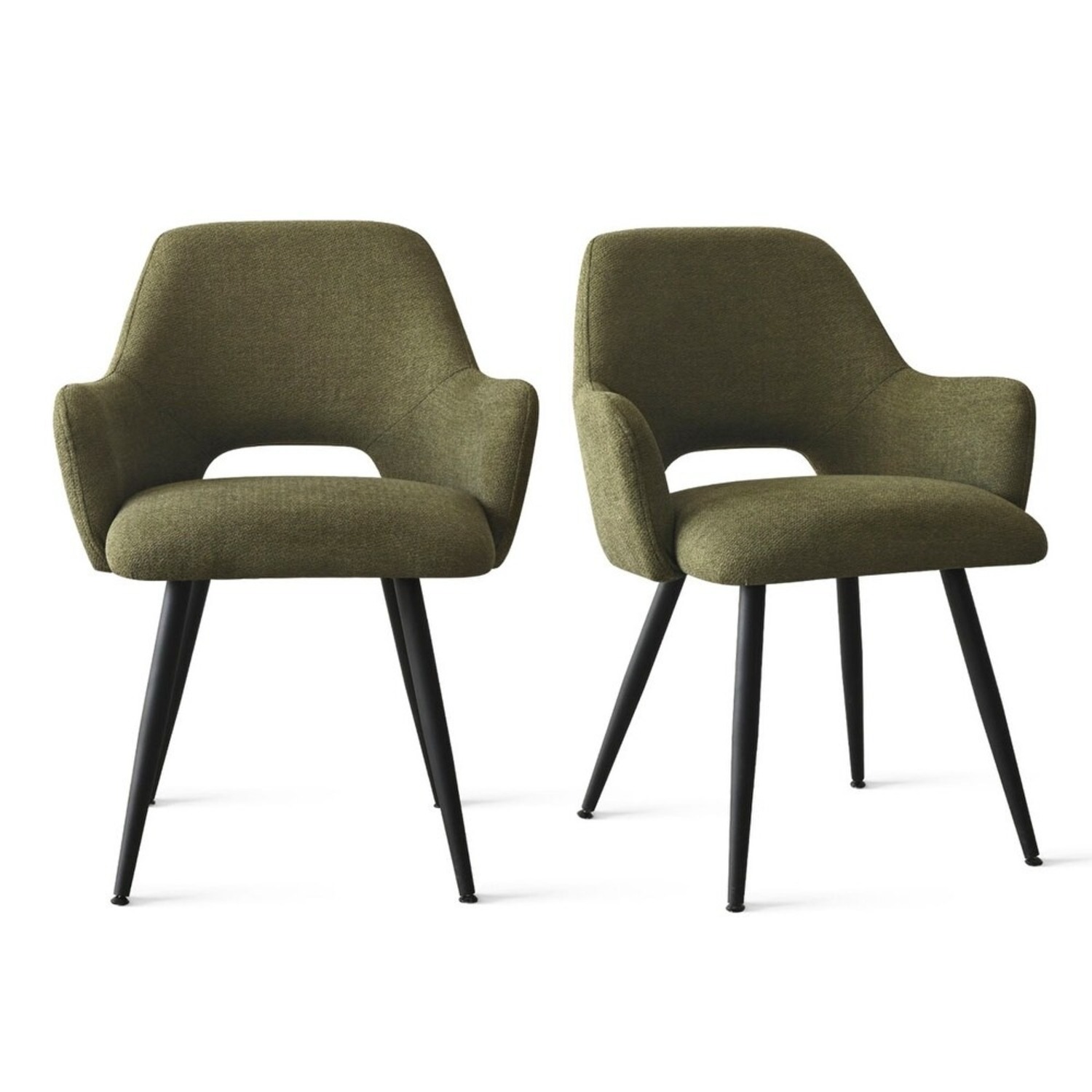 Bed Bath & Beyond Green Fabric Armchair - image-2