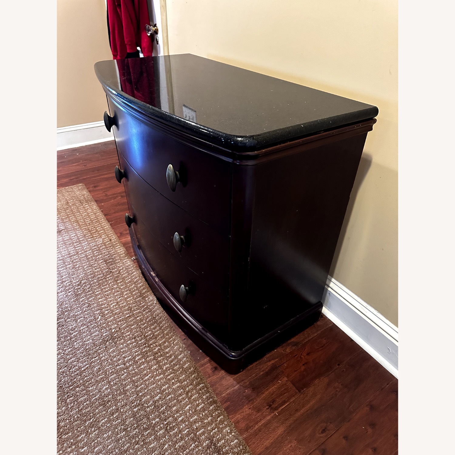 Bernhardt Brown Dresser W Black Granite Top - image-2