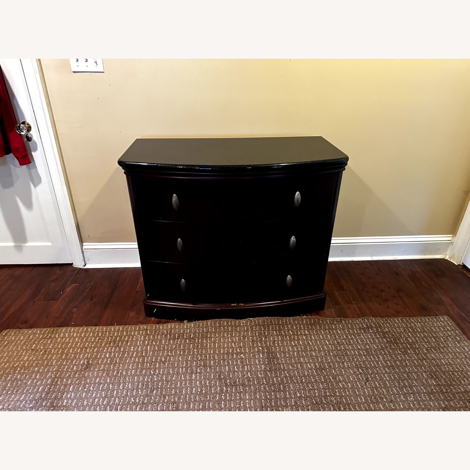 Bernhardt Brown Dresser W Black Granite Top - image-3