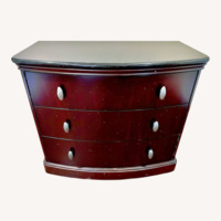 Bernhardt Brown Dresser W Black Granite Top