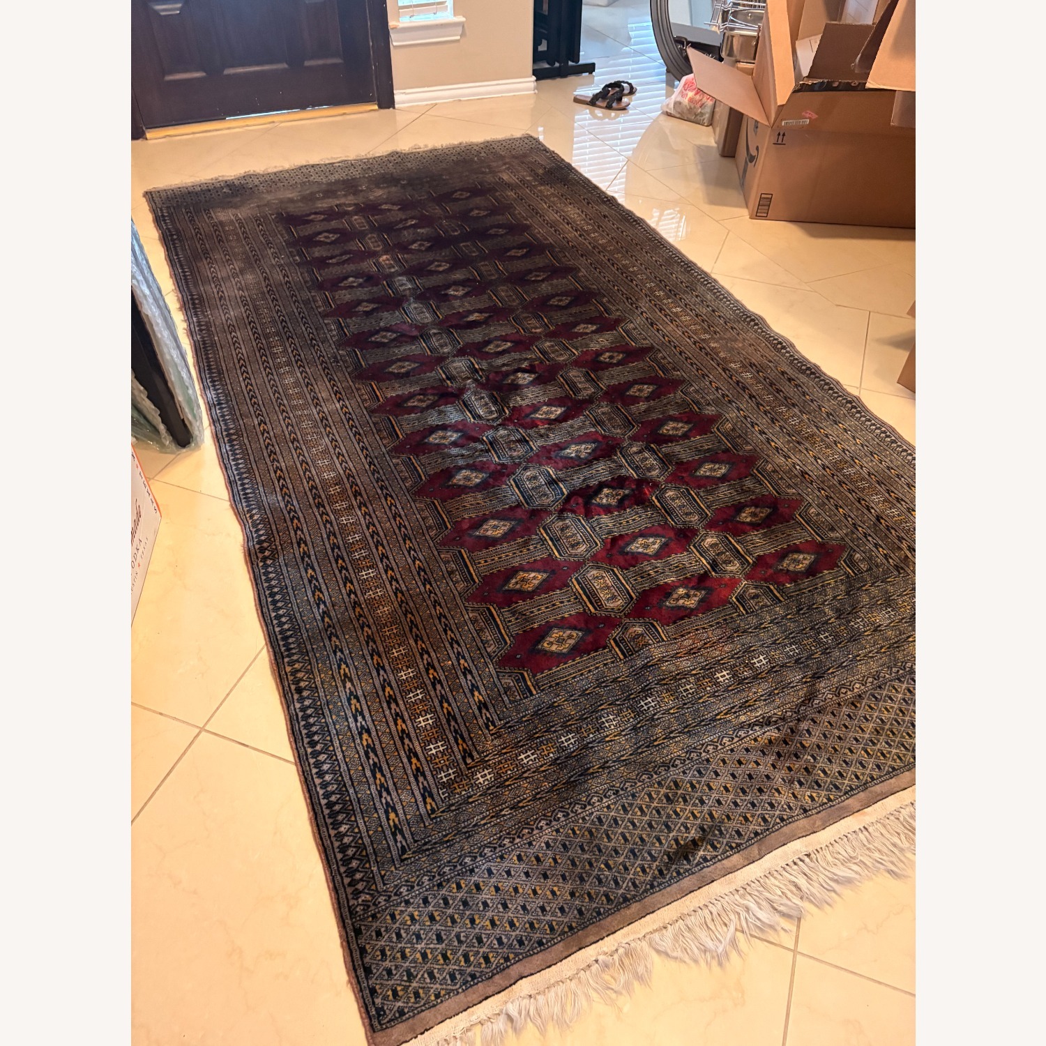 Vintage/Antique Runner Rug 57' x 108' - image-5