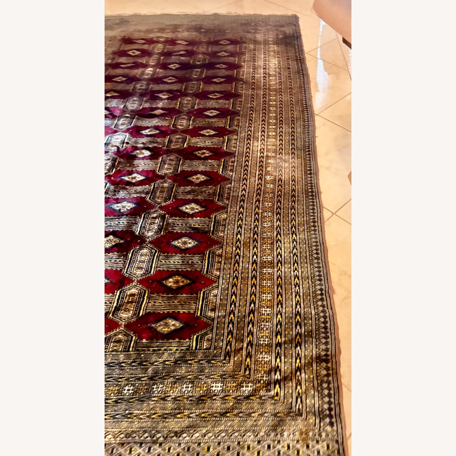 Vintage/Antique Runner Rug 57' x 108' - image-2