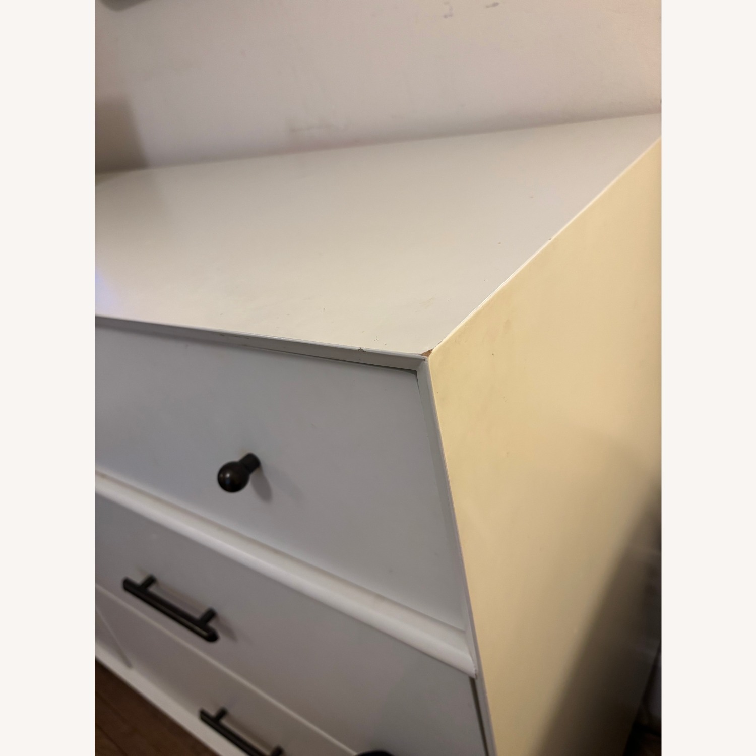 Living Spaces Alton White Wood Dresser - image-7