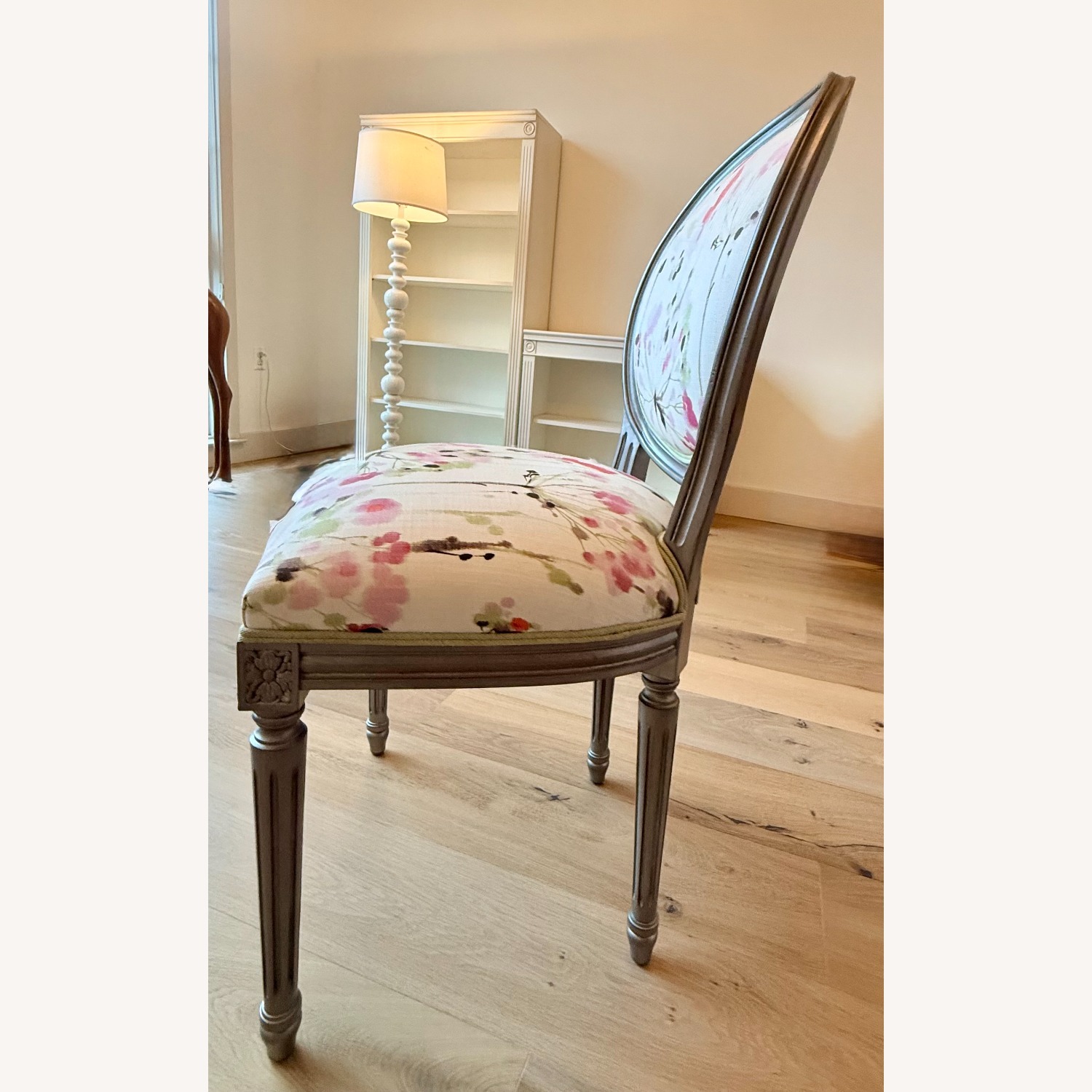 Ethan Allen White Accent Chair - image-4