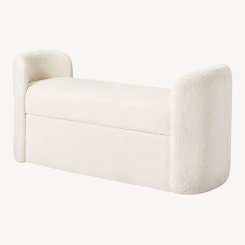 Used Target Springdell White Bench for sale on AptDeco