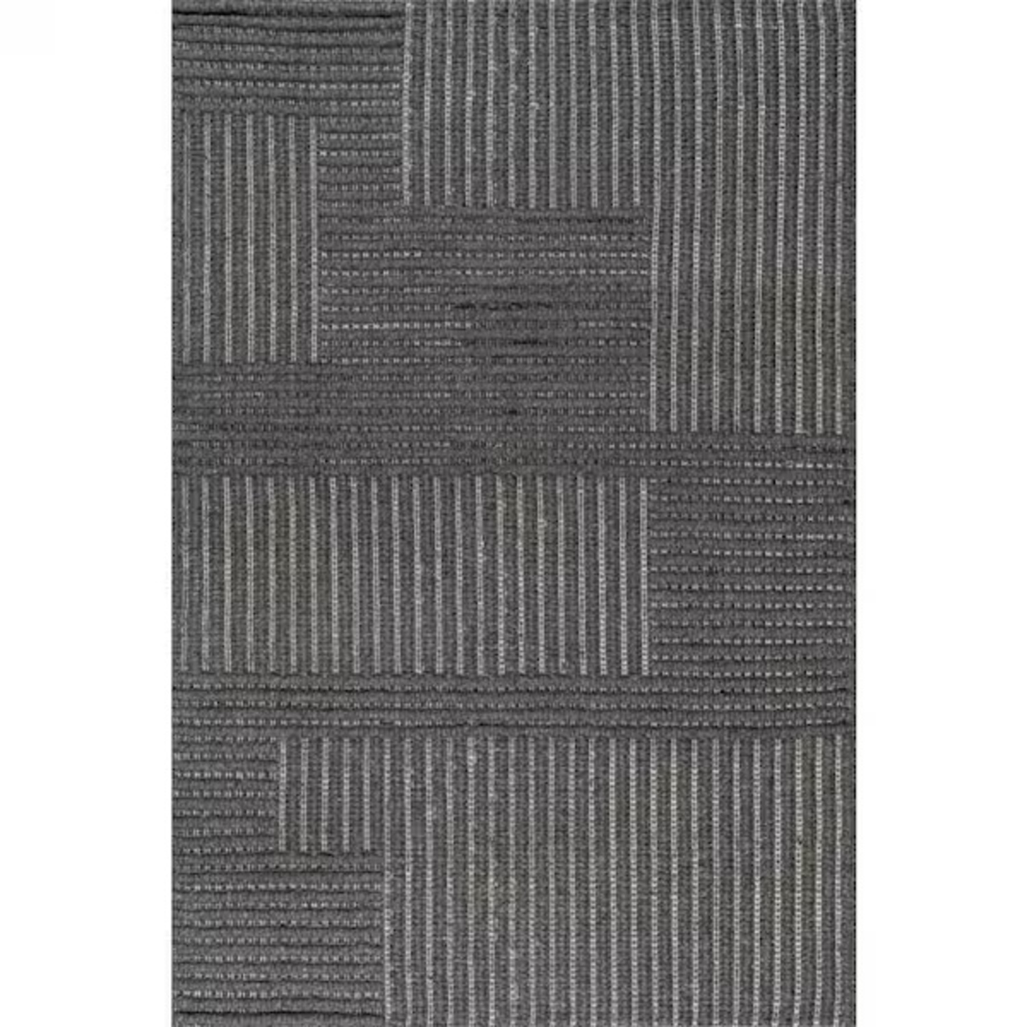 Home Depot Skye Modern Dark Gray Wool Area Rug 8' x 10' - image-8