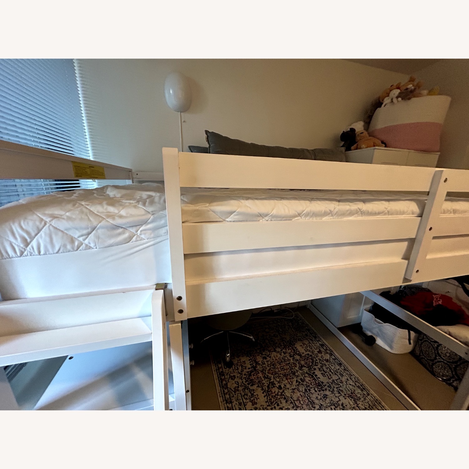 Wayfair Harriet Bee Full Loft Bed with Desk & Drawers - image-4