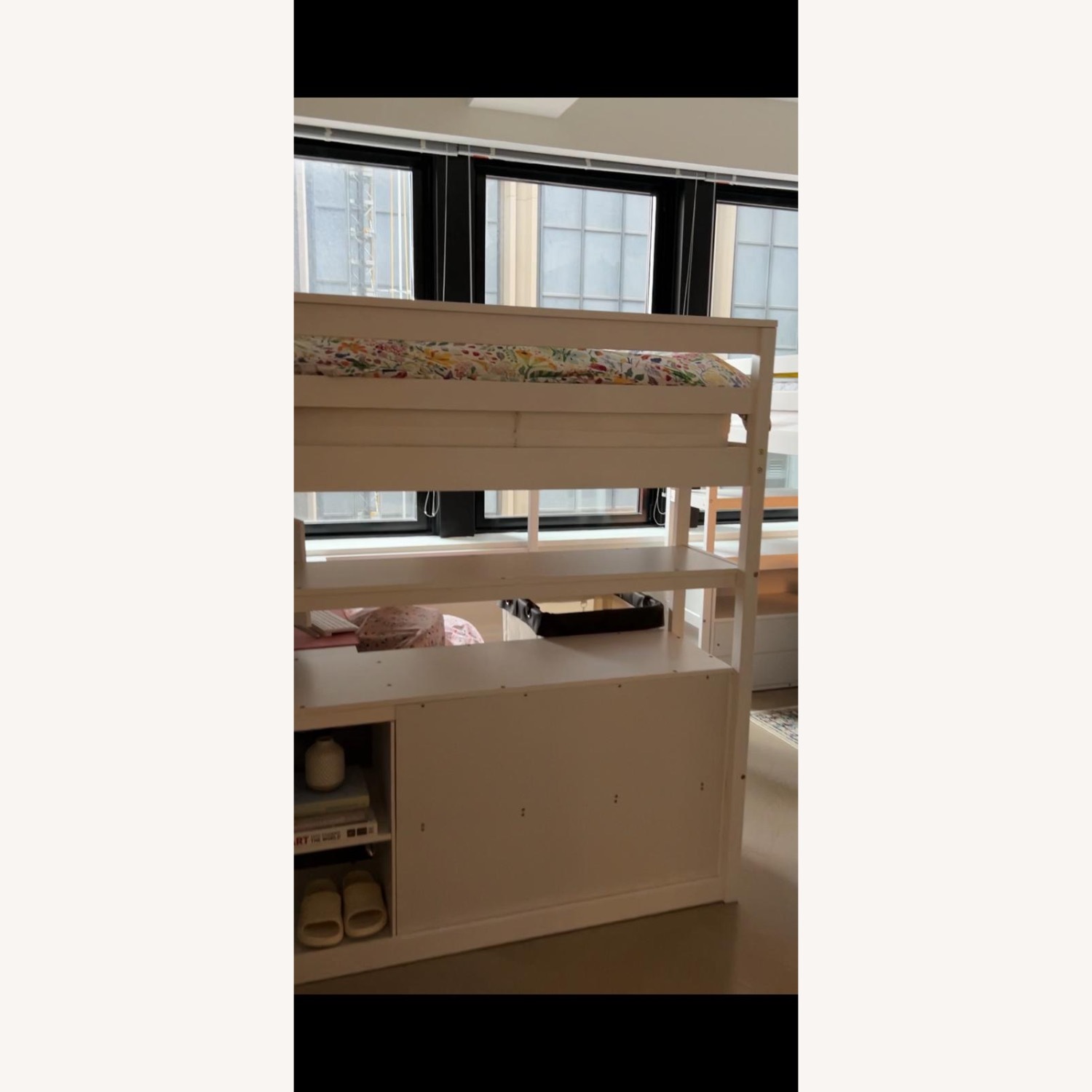 Wayfair Harriet Bee Full Loft Bed with Desk & Drawers - image-6