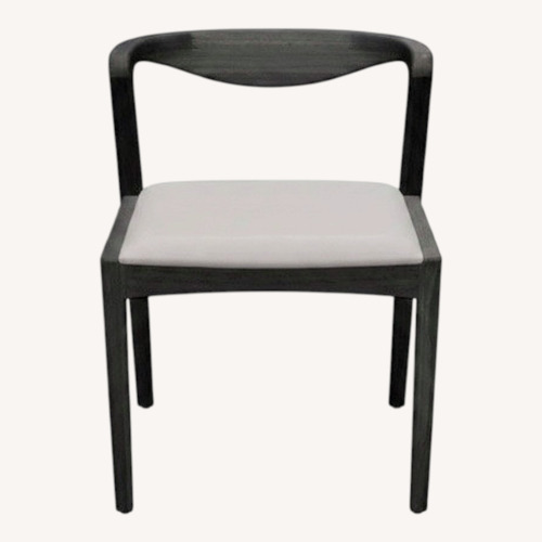 Used Light Gray Wood Dining Chairs for sale on AptDeco