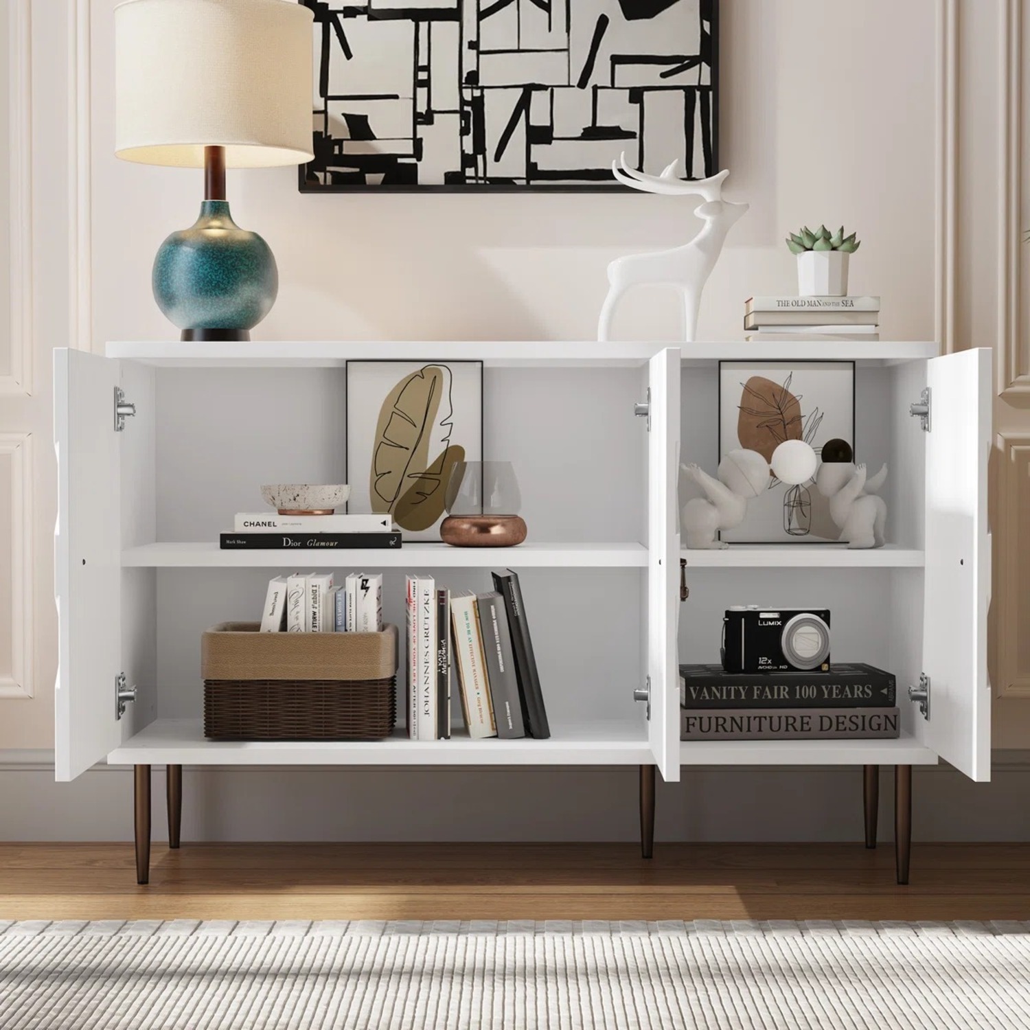 Wayfair White Sideboard for the Kitchen Dining Room - image-2