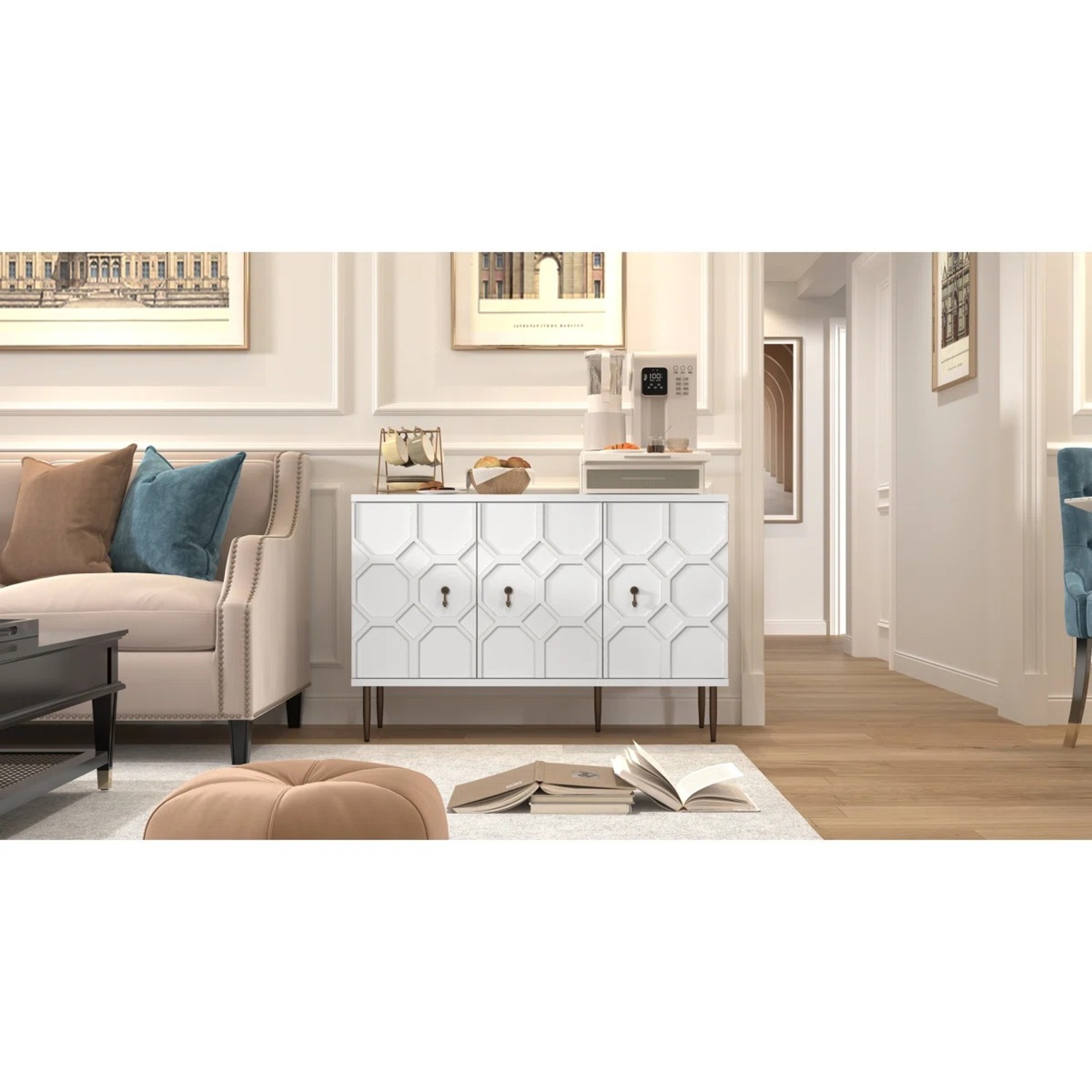 Wayfair White Sideboard for the Kitchen Dining Room - image-3