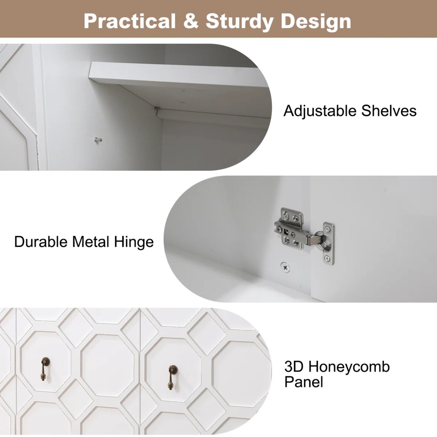 Wayfair White Sideboard for the Kitchen Dining Room - image-5