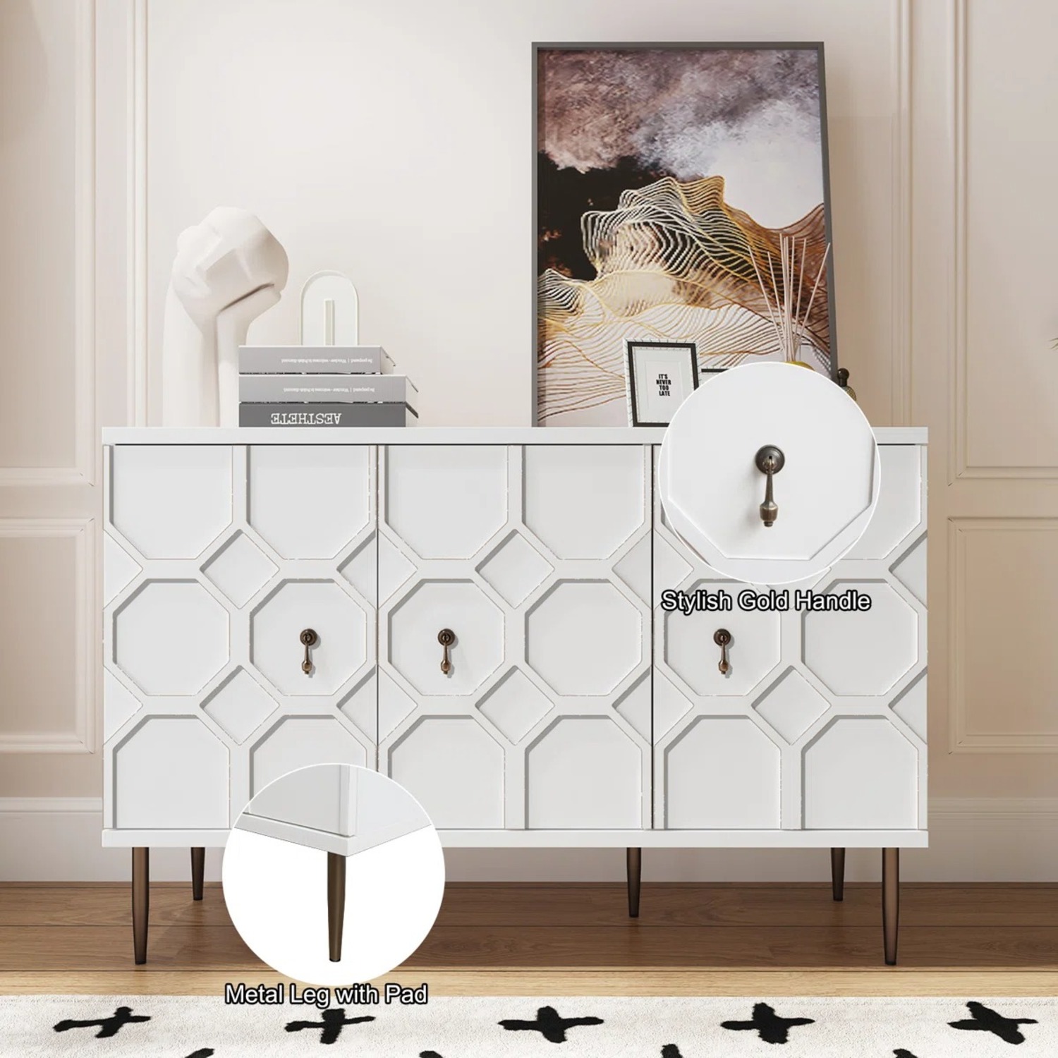 Wayfair White Sideboard for the Kitchen Dining Room - image-6