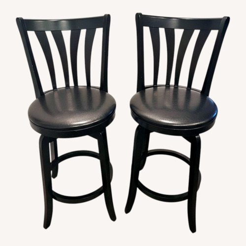 Used Swivel Counter Stools (Set of 2) for sale on AptDeco
