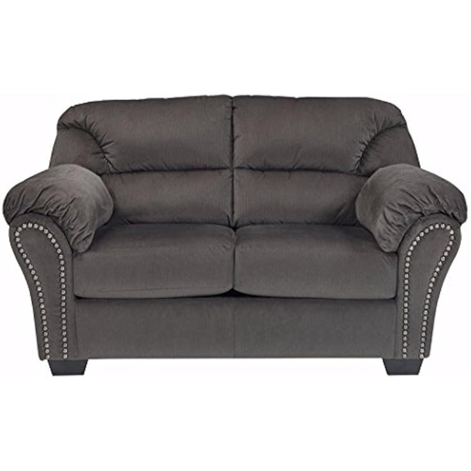 Ashley Furniture Kinlock Dark Brown Loveseat - image-4