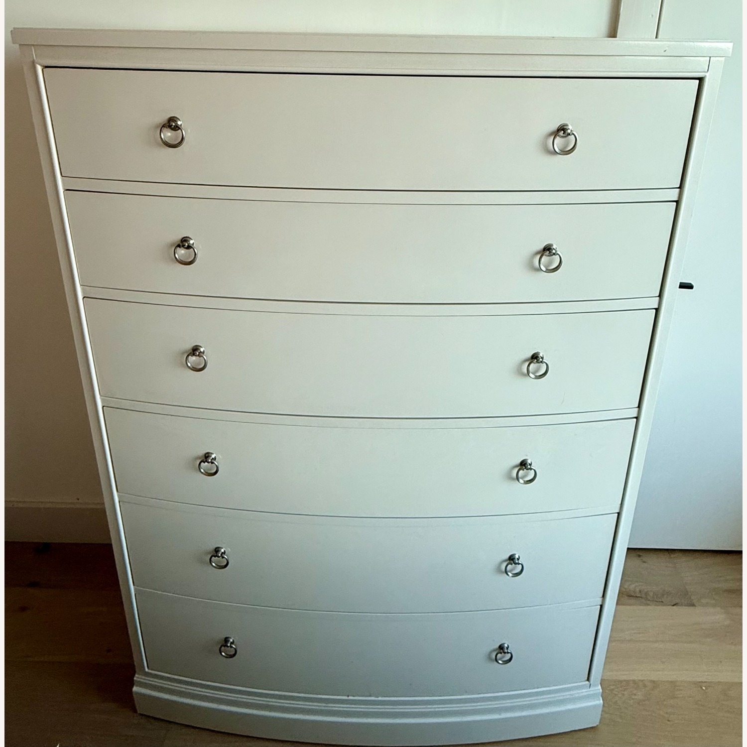 Ethan Allen  Heston Oak Tall Chest - image-1