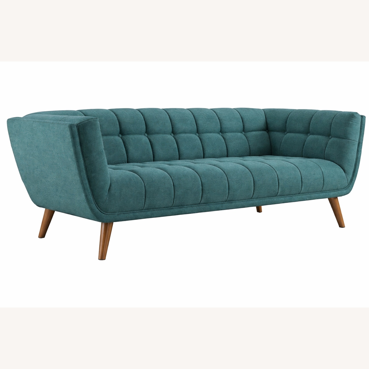 Modway Bestow Green Velvet 3+ Seater Sofa - image-4