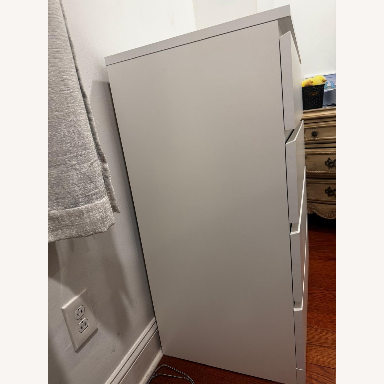 IKEA 4-Drawer White Dresser  - image-3