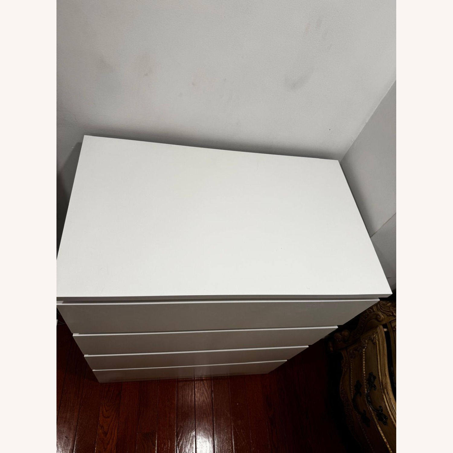 IKEA 4-Drawer White Dresser  - image-5