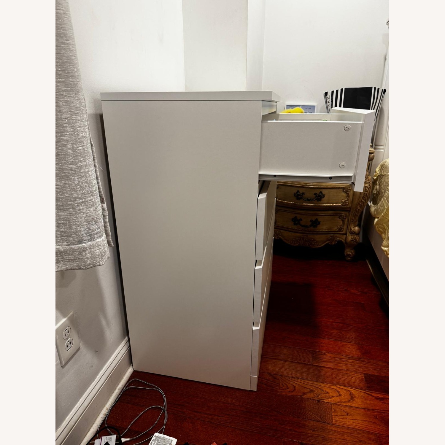 IKEA 4-Drawer White Dresser  - image-4