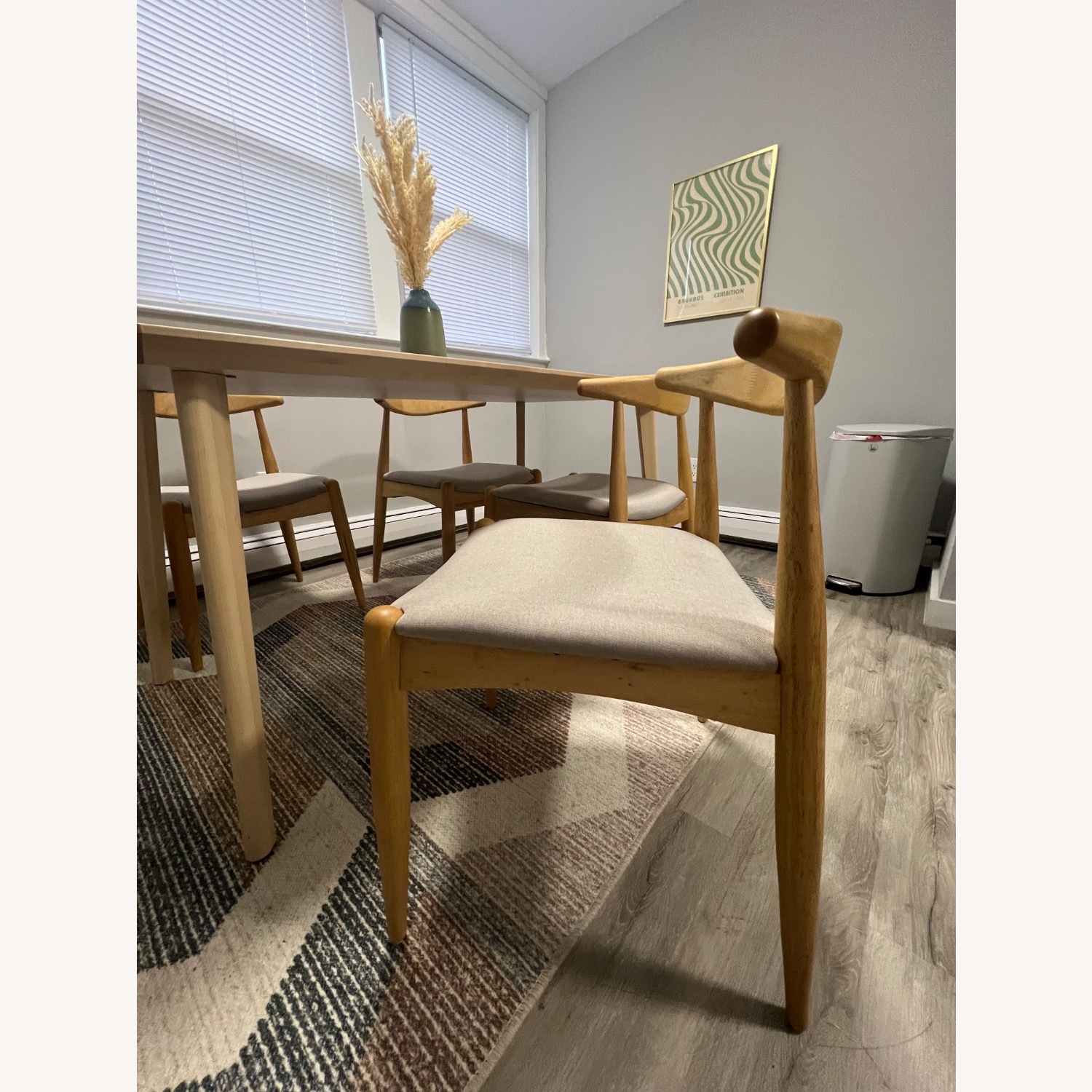 IKEA Dining Table With 4 Chairs - image-3