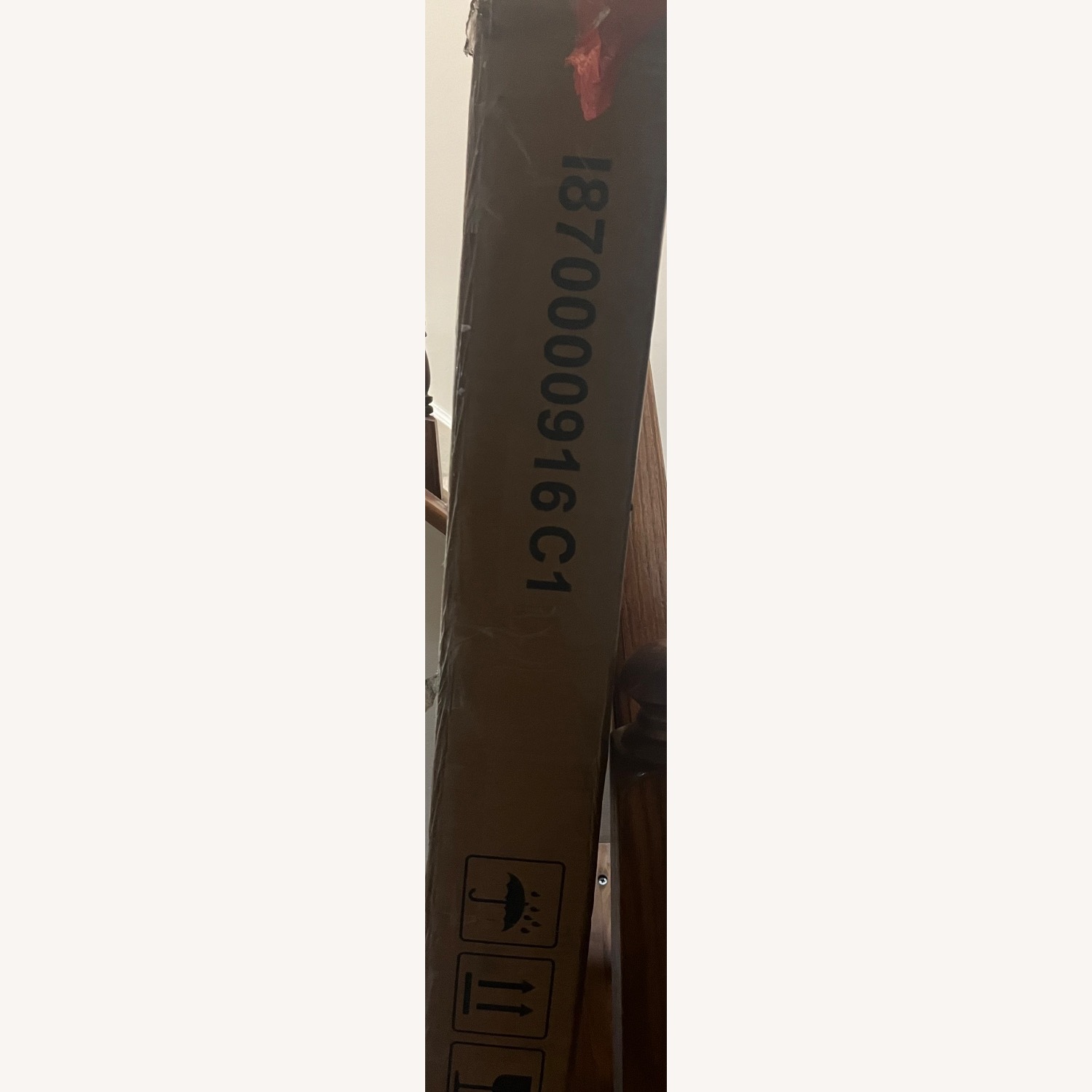 Amazon Dark Brown Wood Full Bed - image-8