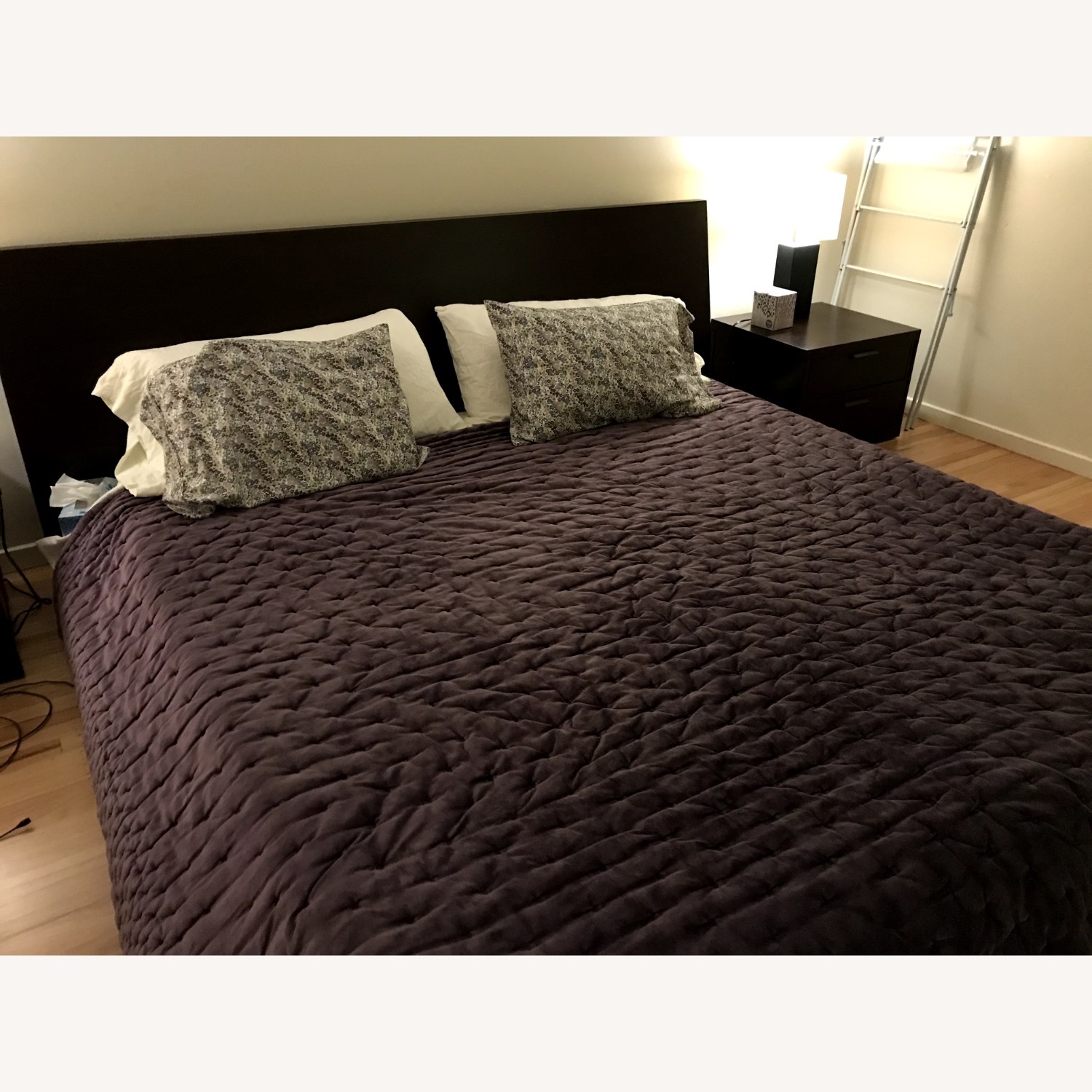 Crate & Barrel Asher King Platform Bed - image-4