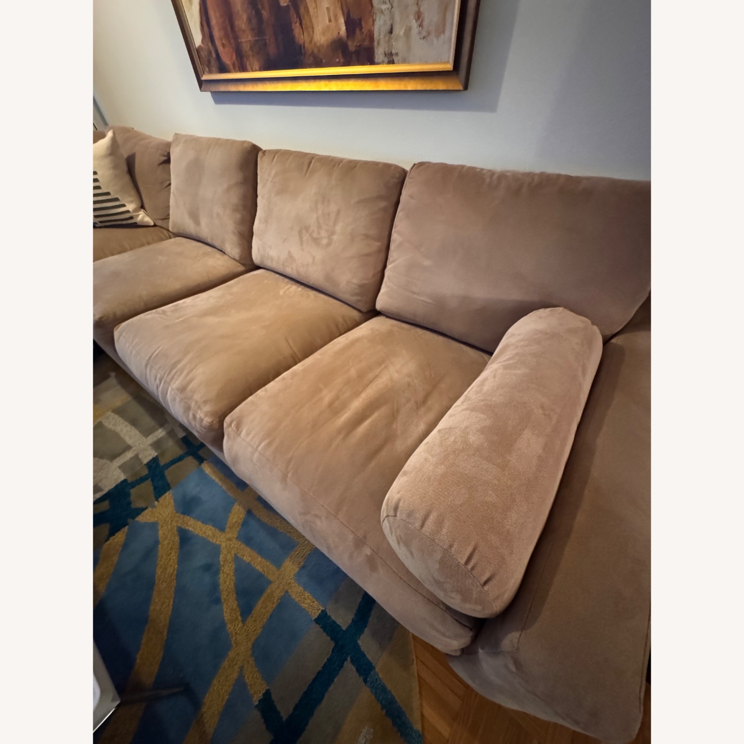 Jensen-Lewis Lido Light Brown 3+ Piece Sectional - image-4