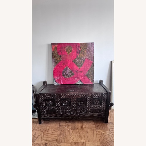 Used Antique Dark Brown Chest for sale on AptDeco